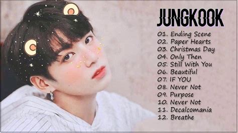 jungkook song playlist.